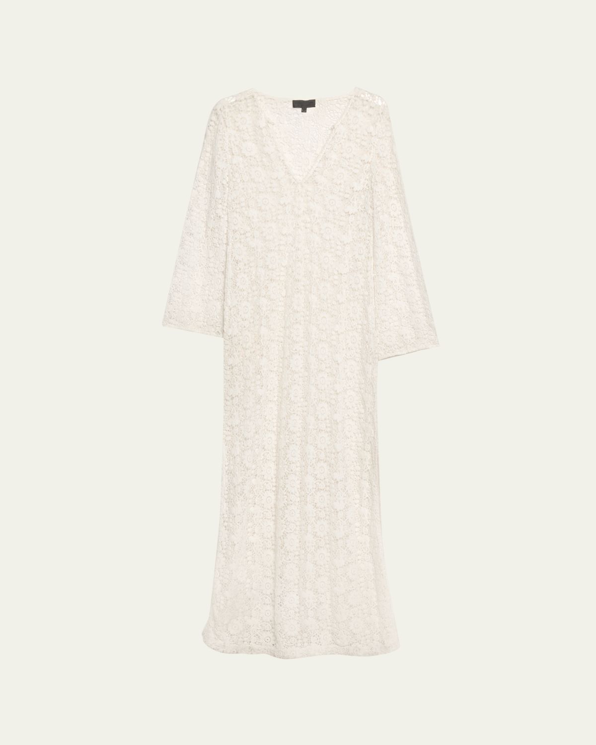Nili Lotan Della Floral Crochet Knit Long-Sleeve Maxi Dress | Thumbnail 6 Nili Lotan Della Floral Crochet Knit Long-Sleeve Maxi Dress | Thumbnail 6