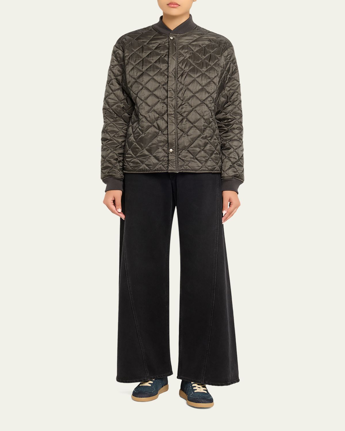 Maison Margiela Replica Denim T-Toe Low-Top Sneakers | Thumbnail 3
