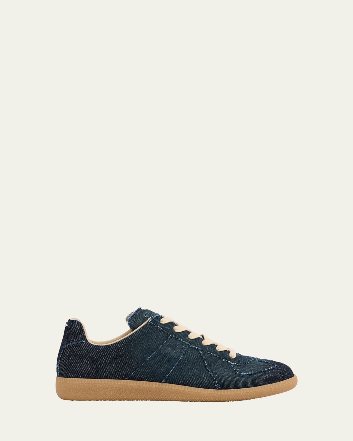 Maison Margiela Replica Denim T-Toe Low-Top Sneakers