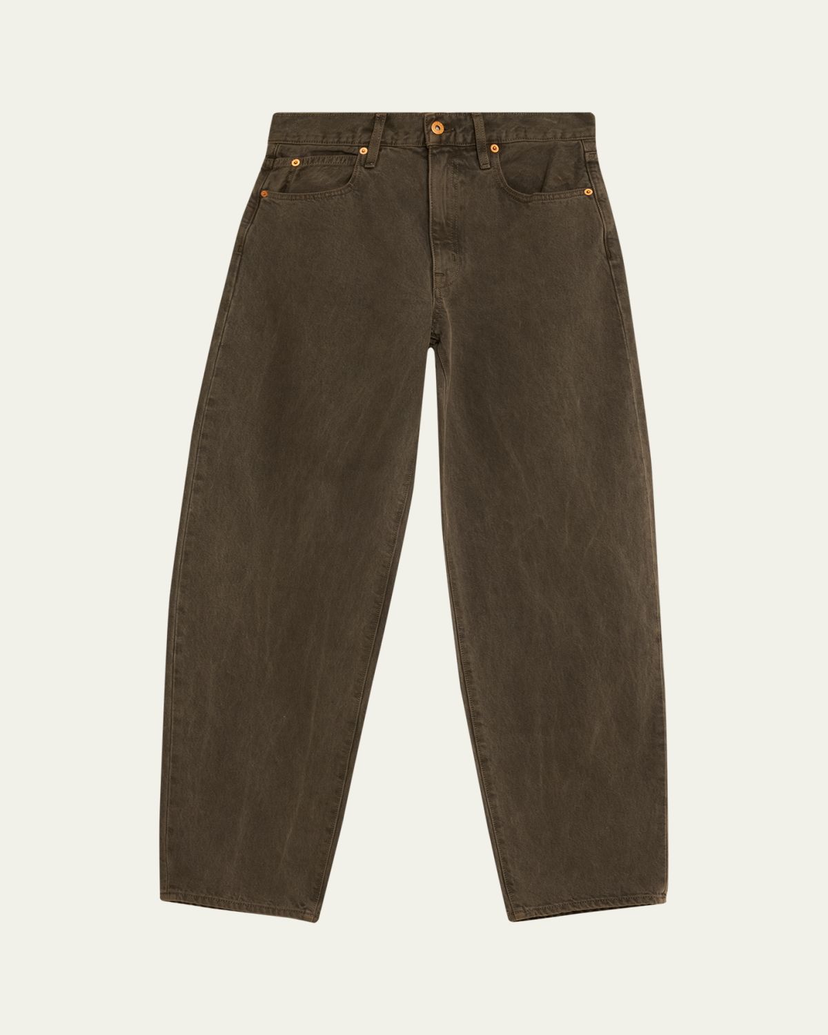 SLVRLAKE Ella Mid-Rise Barrel Jeans