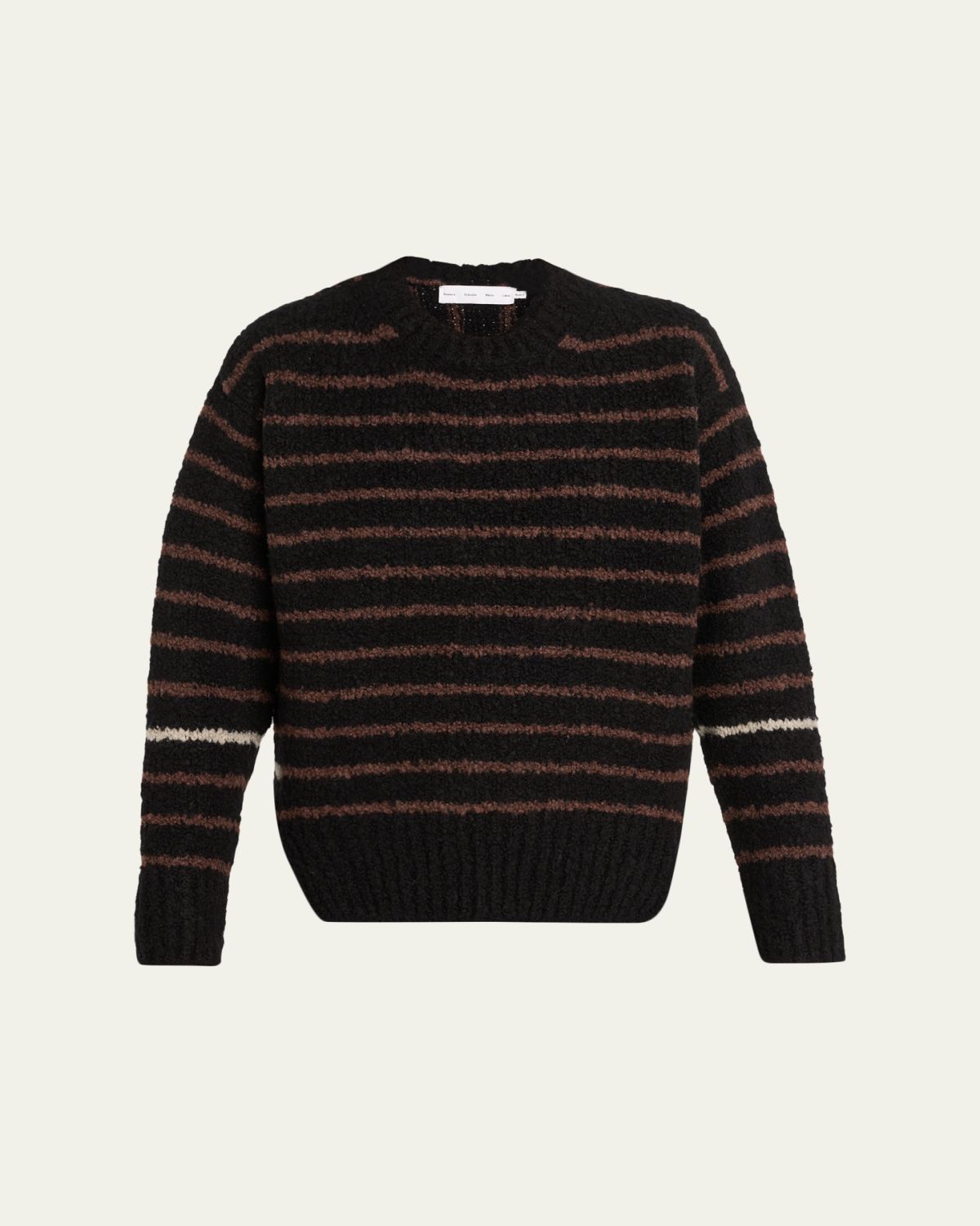 Proenza Schouler Leonie Stripe Crewneck Sweater