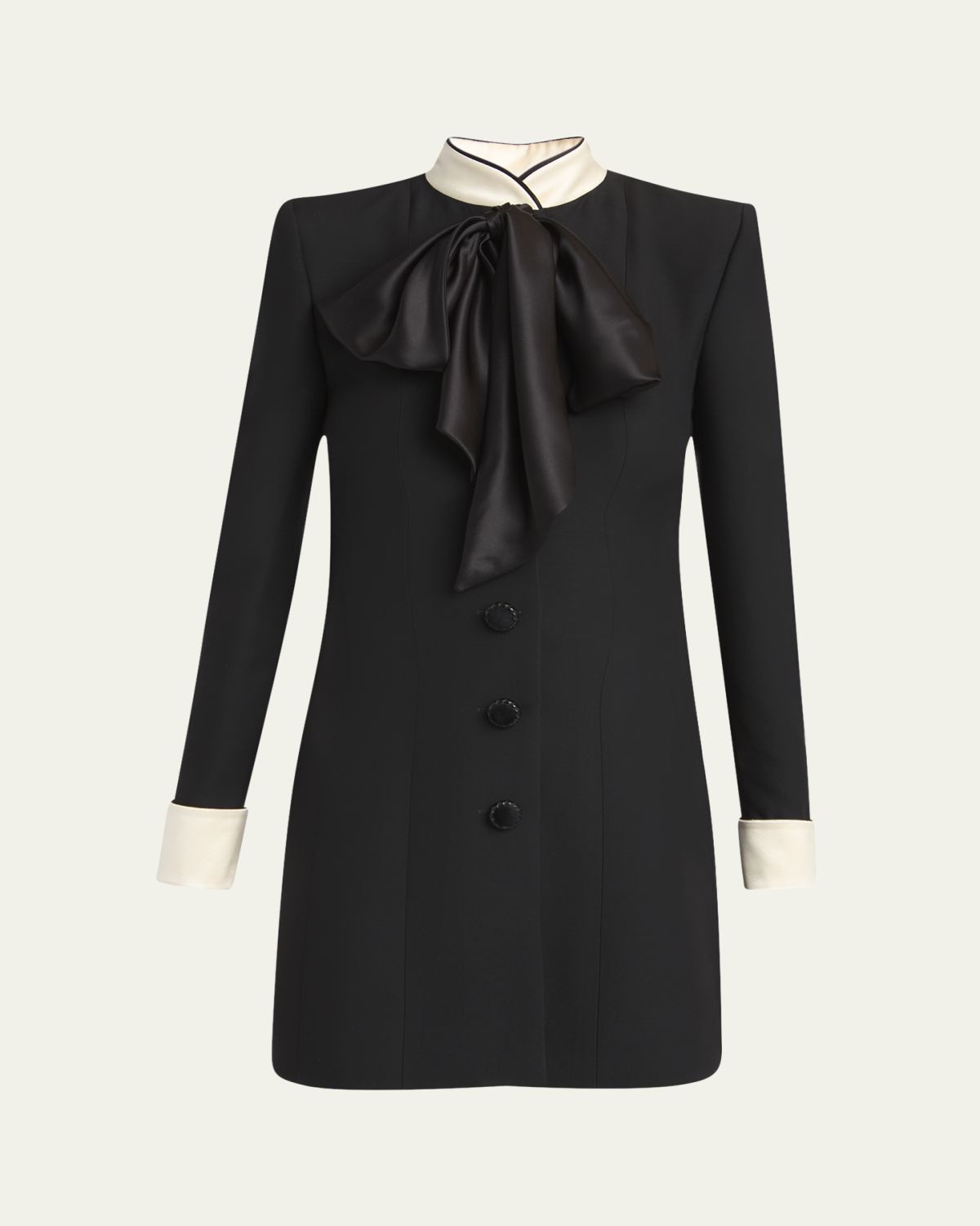 Valentino Garavani Crepe Couture Mini Dress