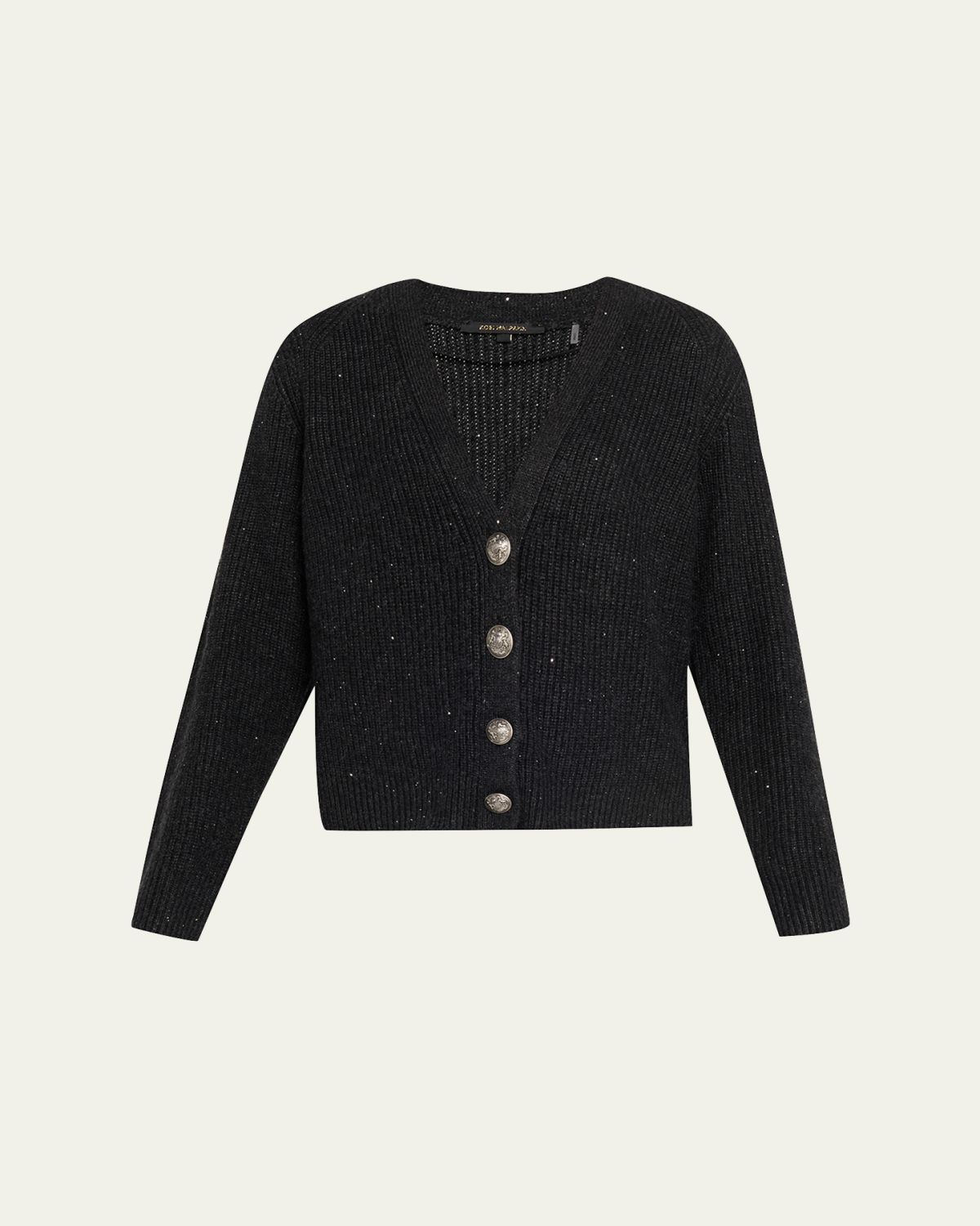 Kobi Halperin Eddie Sequin Rib Knit Sweater