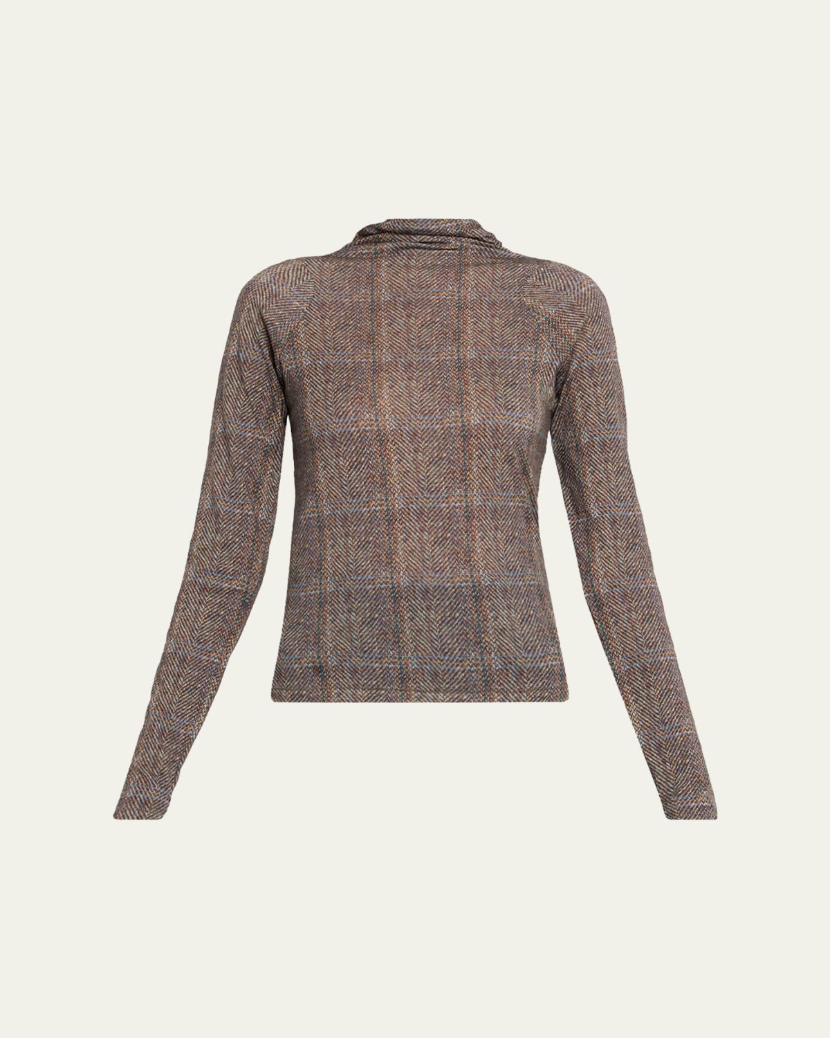 Rag & Bone Shaw Plaid Turtleneck Top | Thumbnail 6 Rag & Bone Shaw Plaid Turtleneck Top | Thumbnail 6
