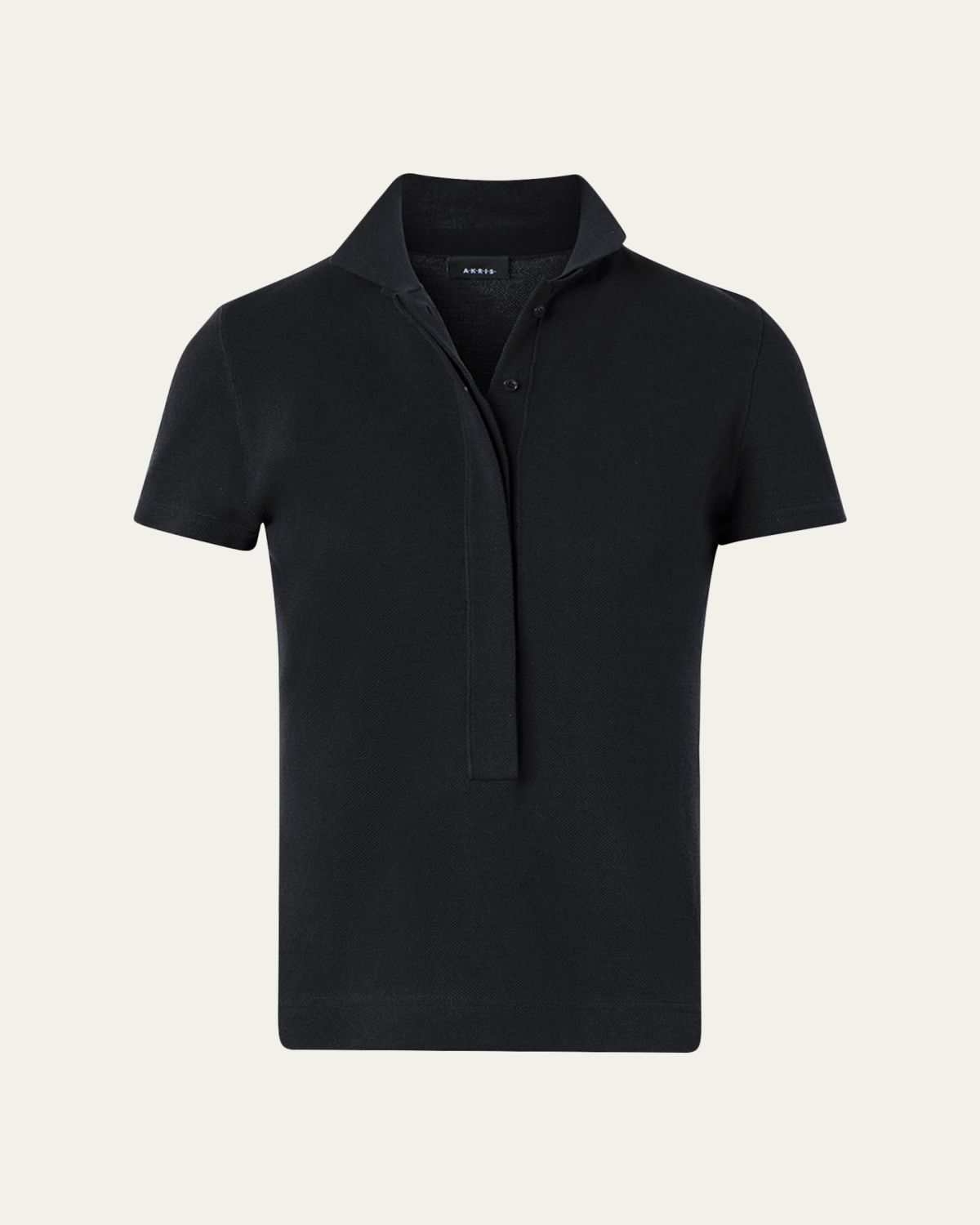 Akris Cotton Pique Short-Sleeve Polo Shirt