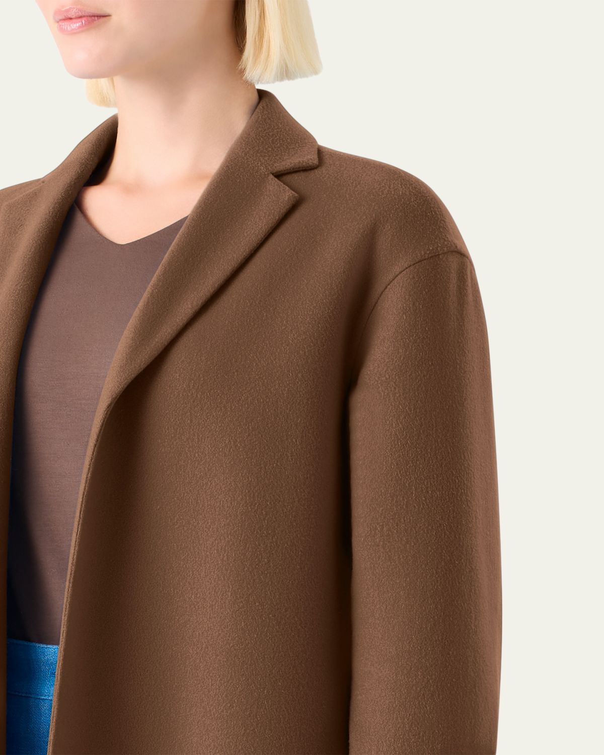 Akris Mae Cashmere Top Coat | Thumbnail 5 Akris Mae Cashmere Top Coat | Thumbnail 5