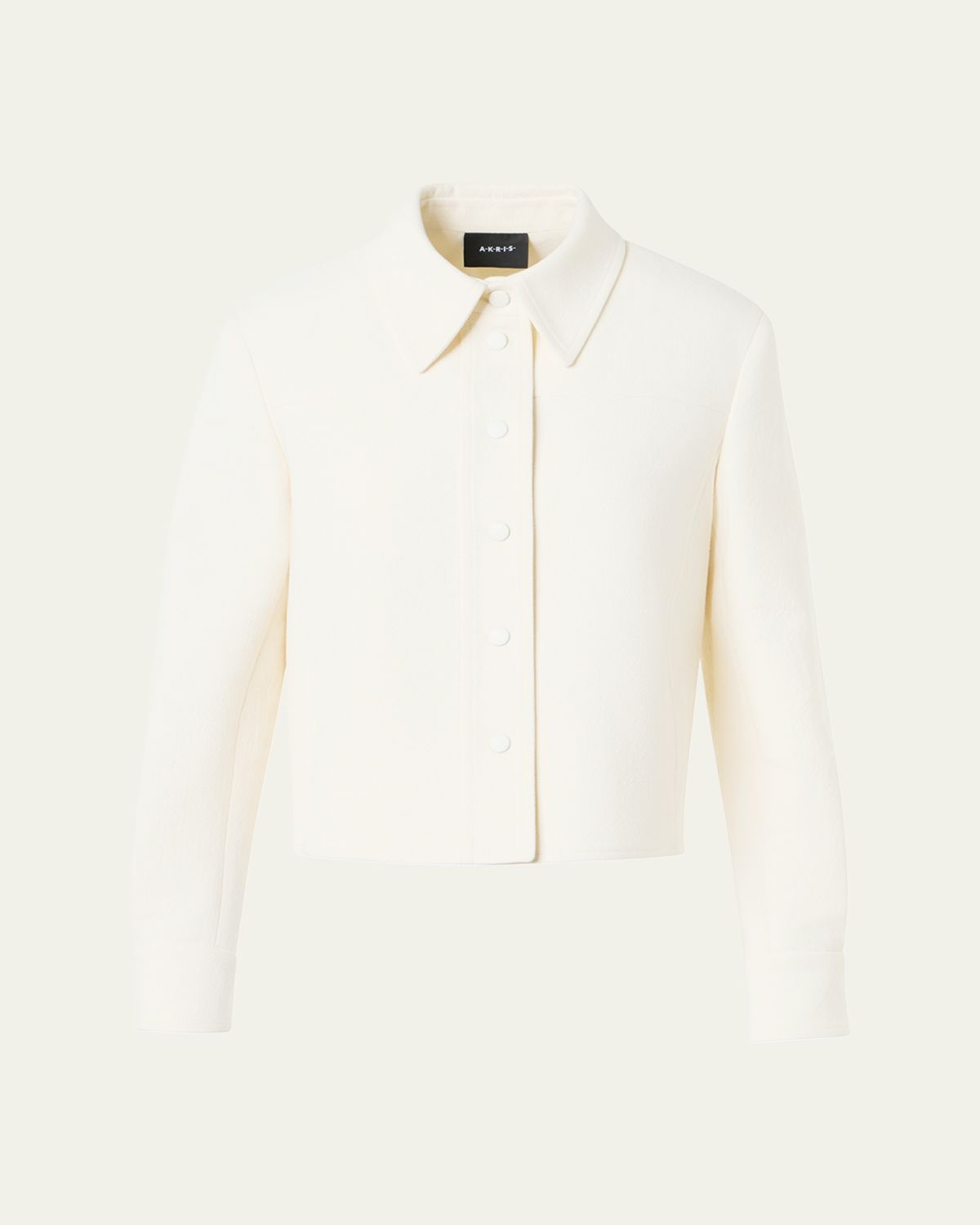 Akris Talitha Cotton-Silk Shirt Jacket