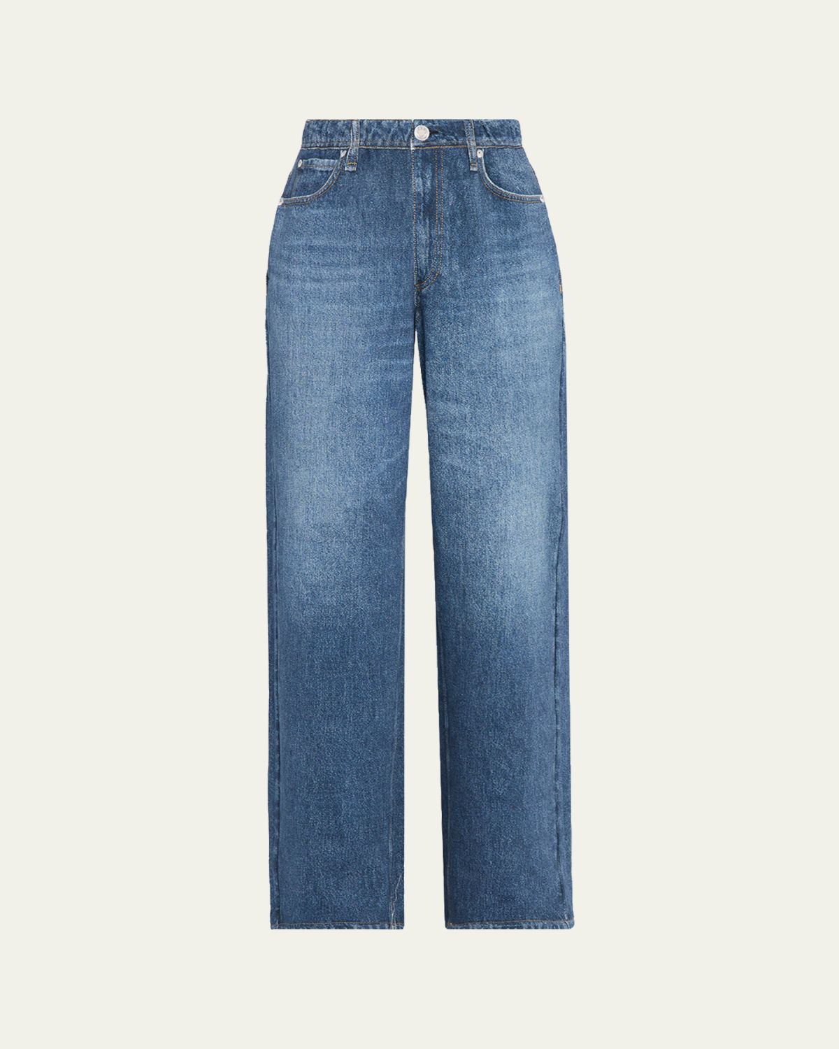 Rag & Bone rb Miramar Terry Wide-Leg Jeans | Thumbnail 6