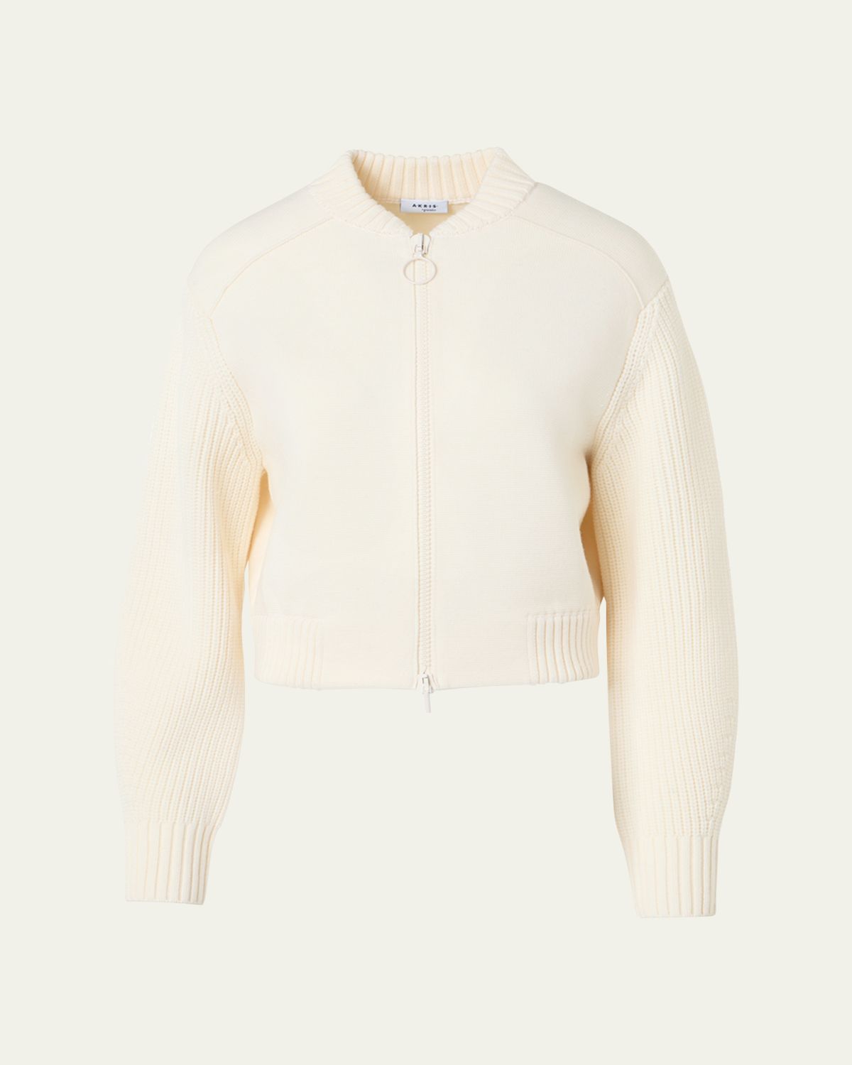 Akris punto Knit Bomber Jacket