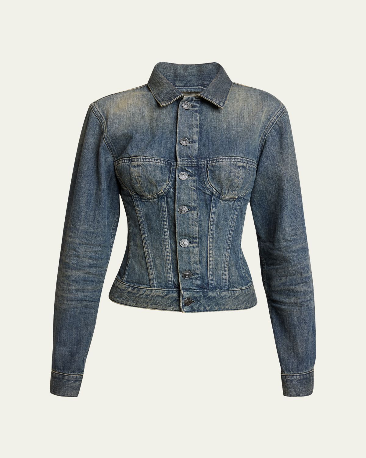 Balenciaga Corset Denim Jacket