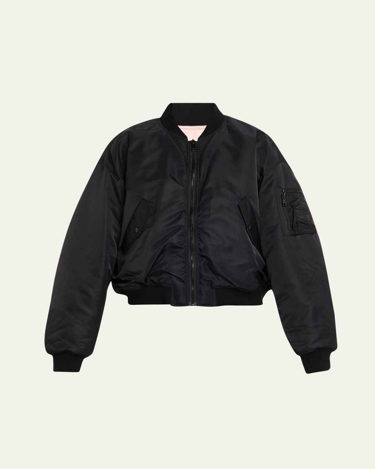 FRAME Nylon Bomber Jacket