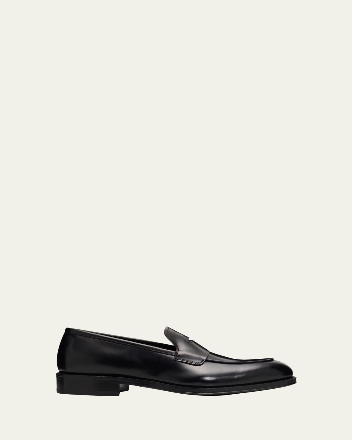 Ferragamo Men's Touring Originali Leather Penny Loafers