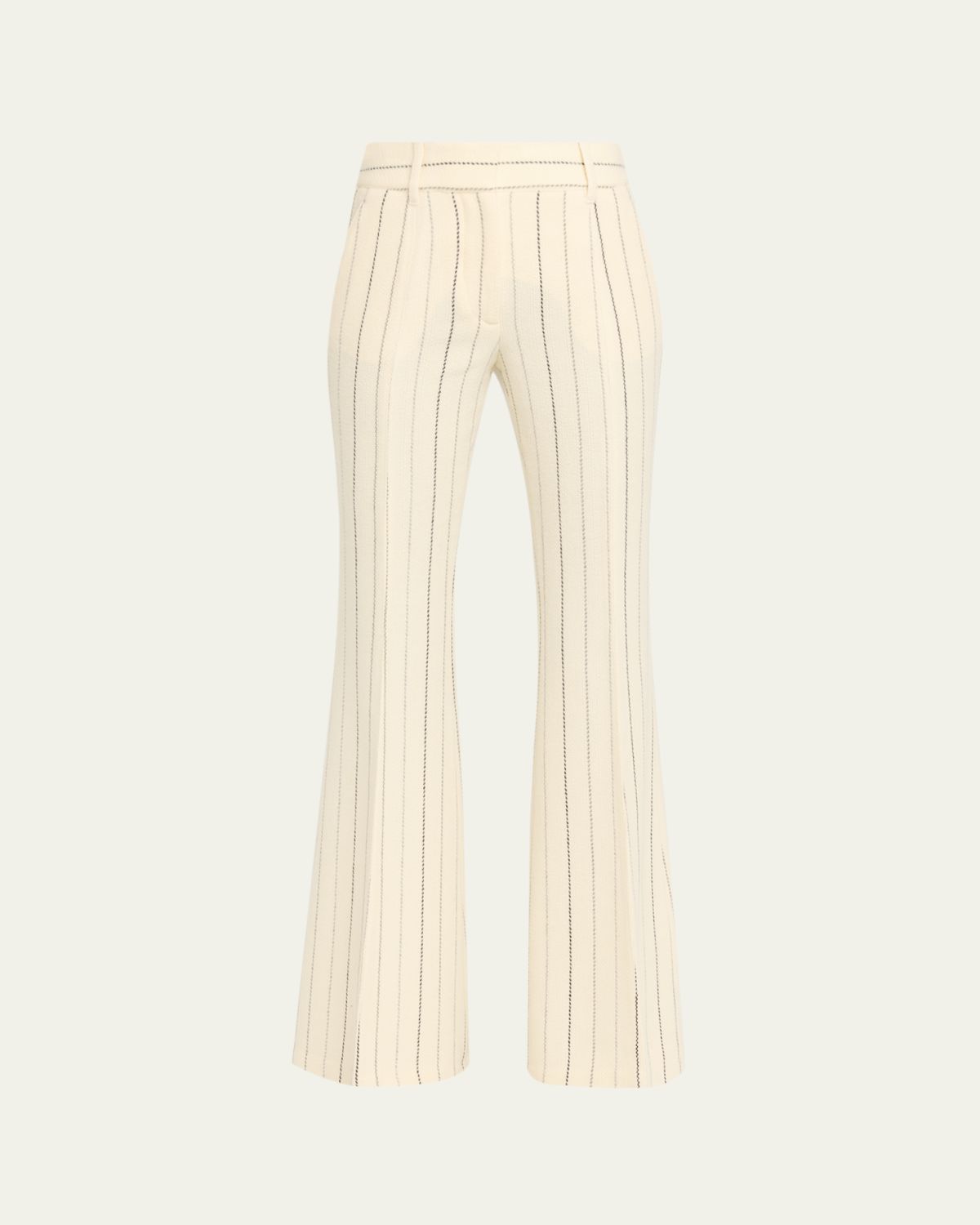 Gabriela Hearst Rhein Wool Cashmere Flare Pants