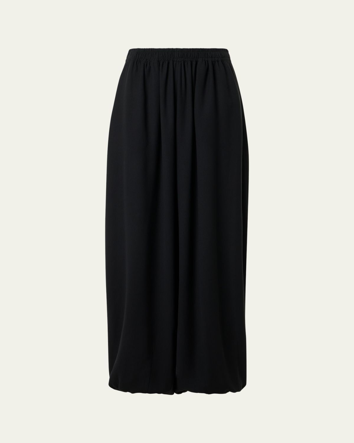 Akris punto Viscose Crepe Wide-Leg Pull-On Balloon Pants