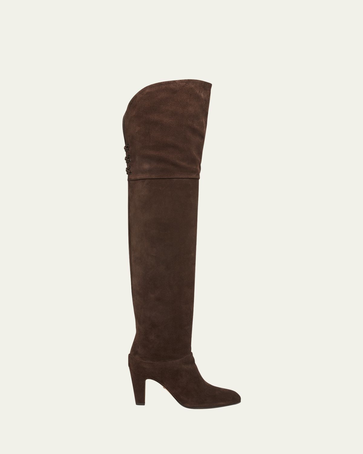 Chloe Eve Suede Over-The-Knee Boots