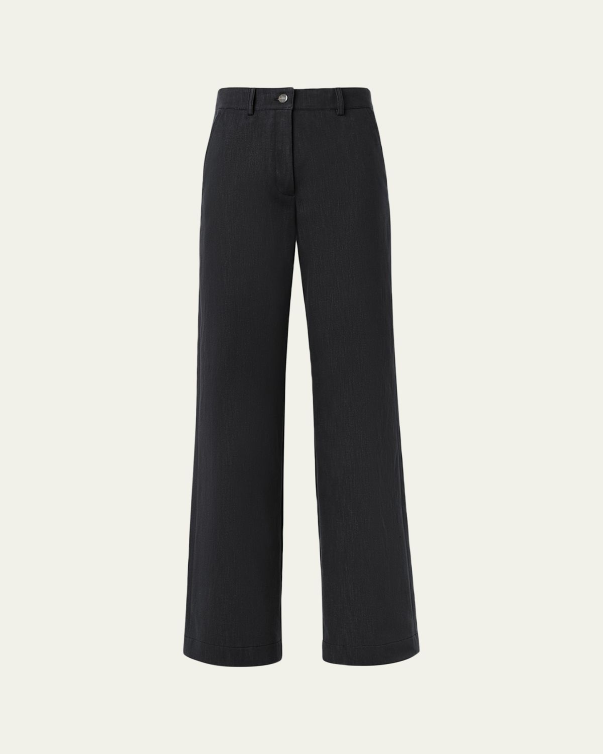 Akris Finnian Wide-Leg Denim Pants