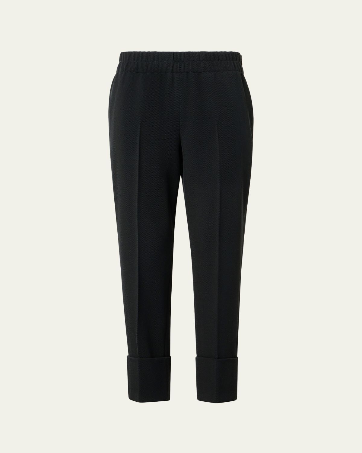 Akris punto Farell Wool-Twill Slim-Leg Crop Pants