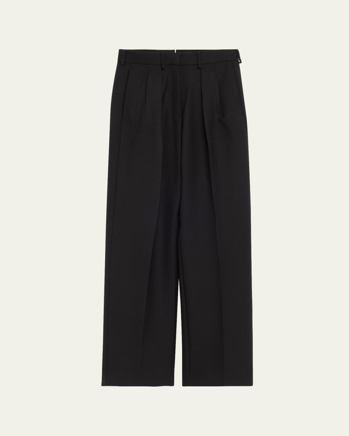 TOM FORD Pleated Wool-Blend Trousers