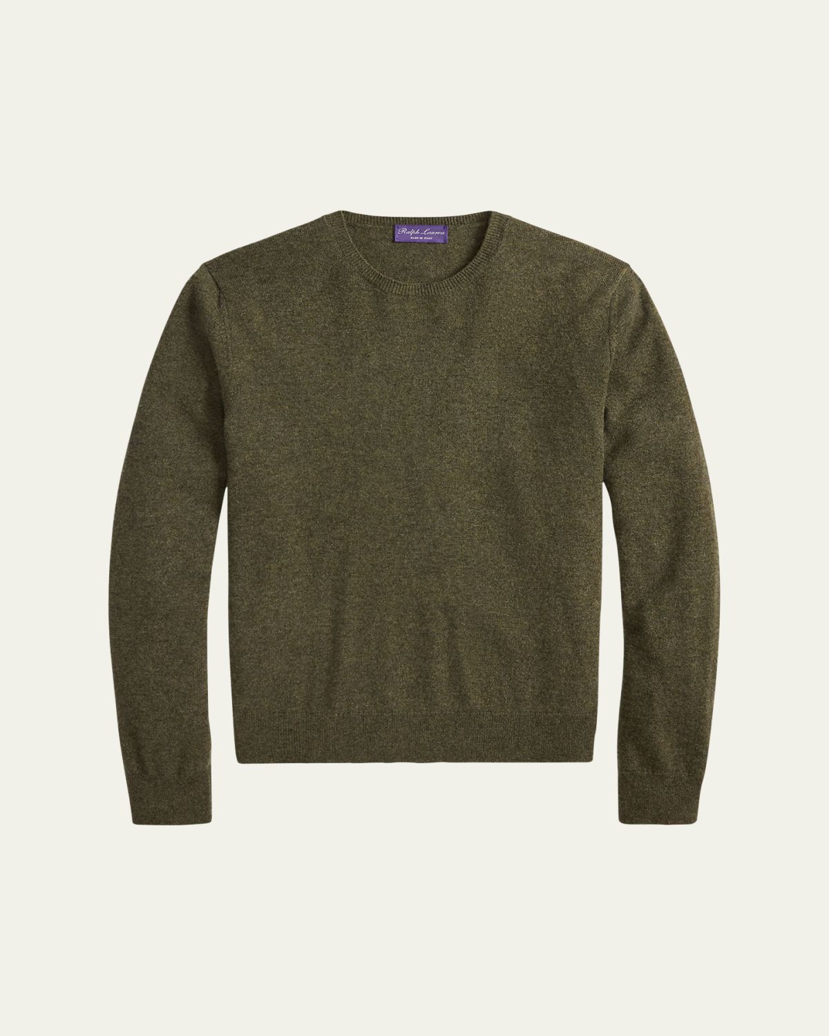 Ralph Lauren Purple Label Men's Cashmere Slim Fit Crewneck Sweater