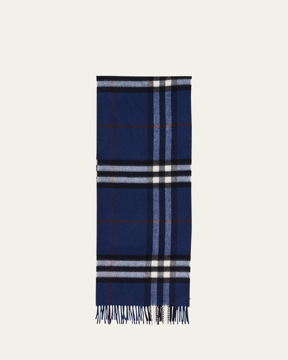 Burberry Men 's Cashmere Check Scarf