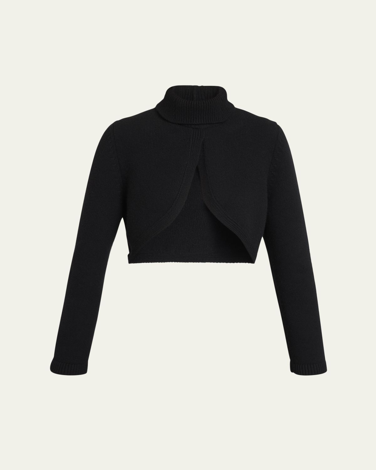 ALAIA Cashmere-Blend Knit Cutout Sweater