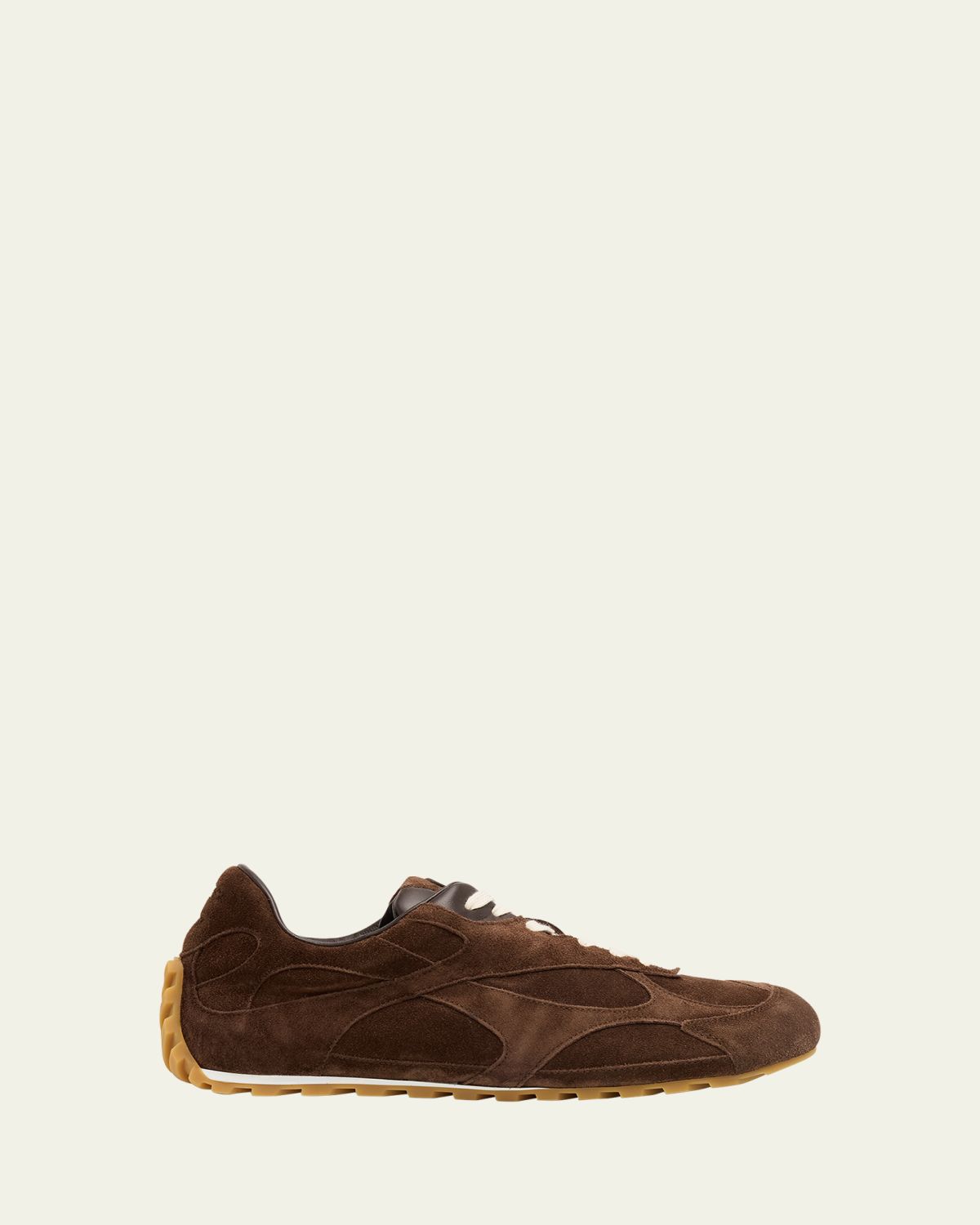 Bottega Veneta Orbit Flash Suede Low-Top Sneakers