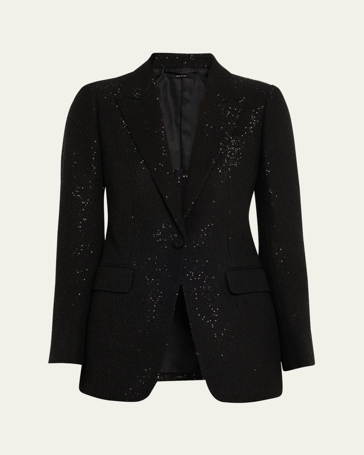 TOM FORD Sequined Single-Breasted Blazer Jacket