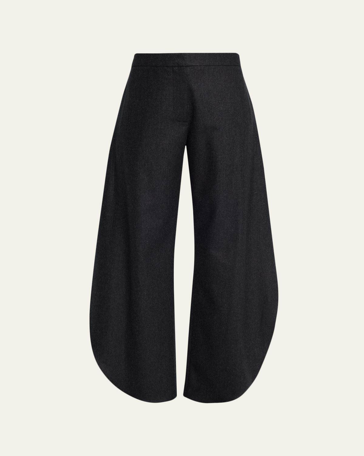 ALAIA Wool Flannel Petal Pants