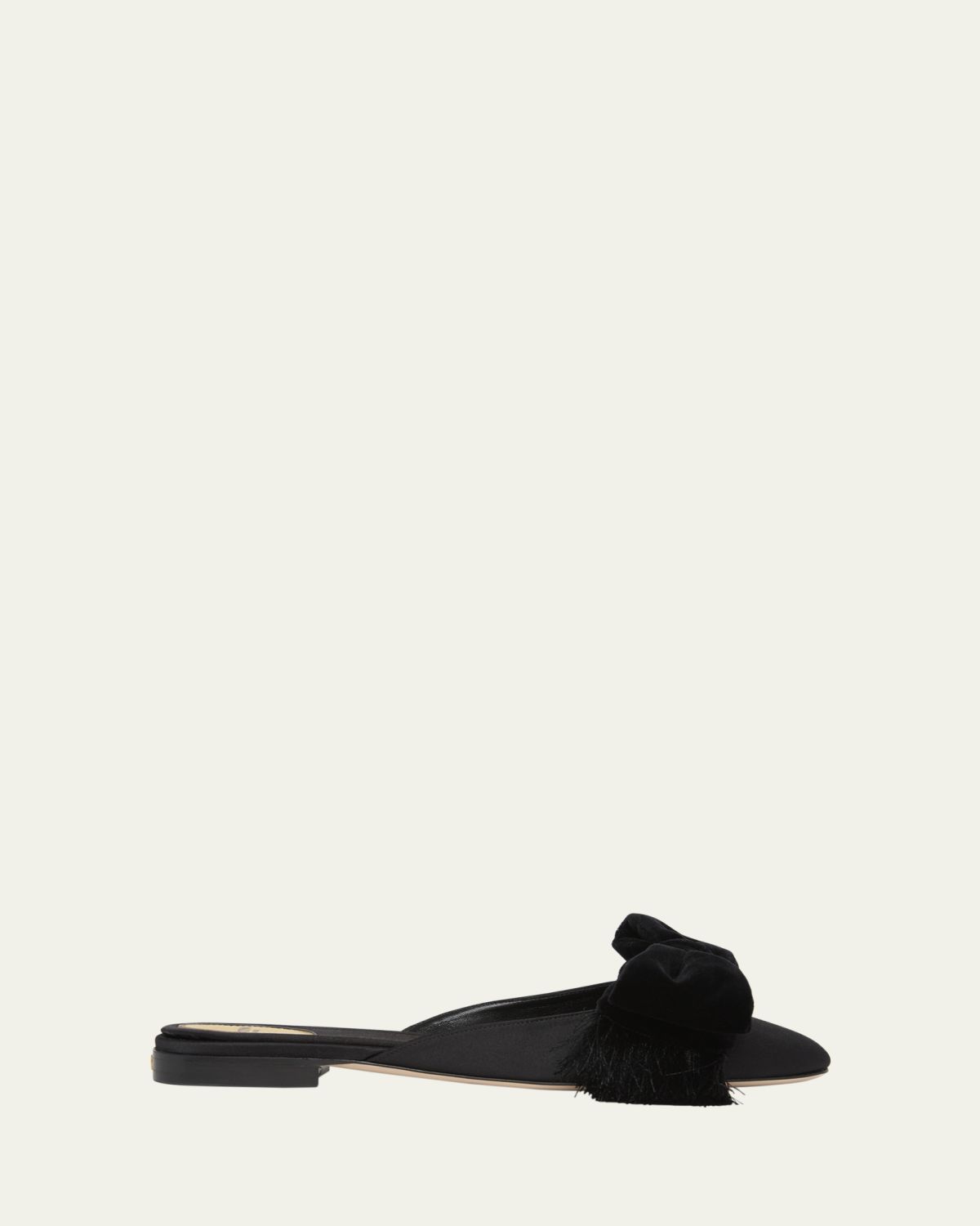 Valentino Garavani Reinette Satin Bow Mules