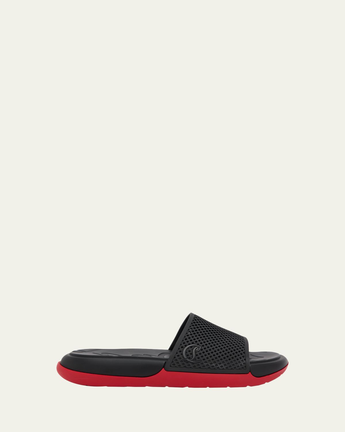 Christian Louboutin Men's Easy Breezy Rubber Slides | Thumbnail 4 Christian Louboutin Men's Easy Breezy Rubber Slides | Thumbnail 4