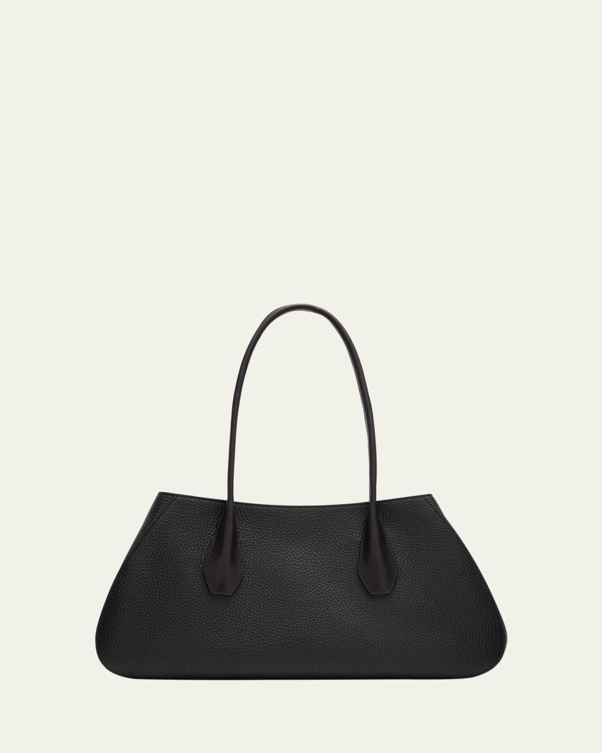 THE ROW Alger Geometric Shoulder Bag in Leather