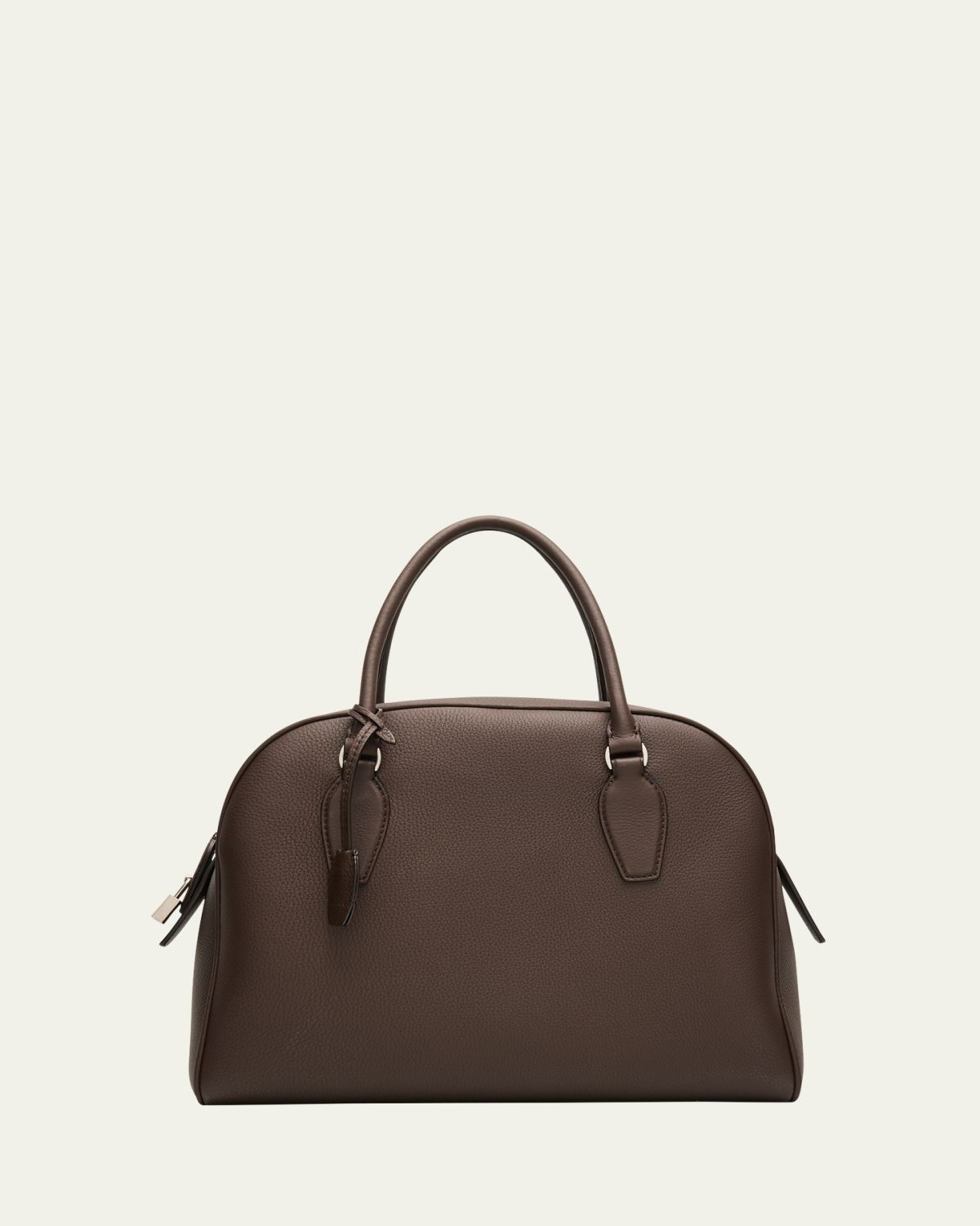 THE ROW India 12.00 Top-Handle Bowling Bag in Leather | Thumbnail 6 THE ROW India 12.00 Top-Handle Bowling Bag in Leather | Thumbnail 6
