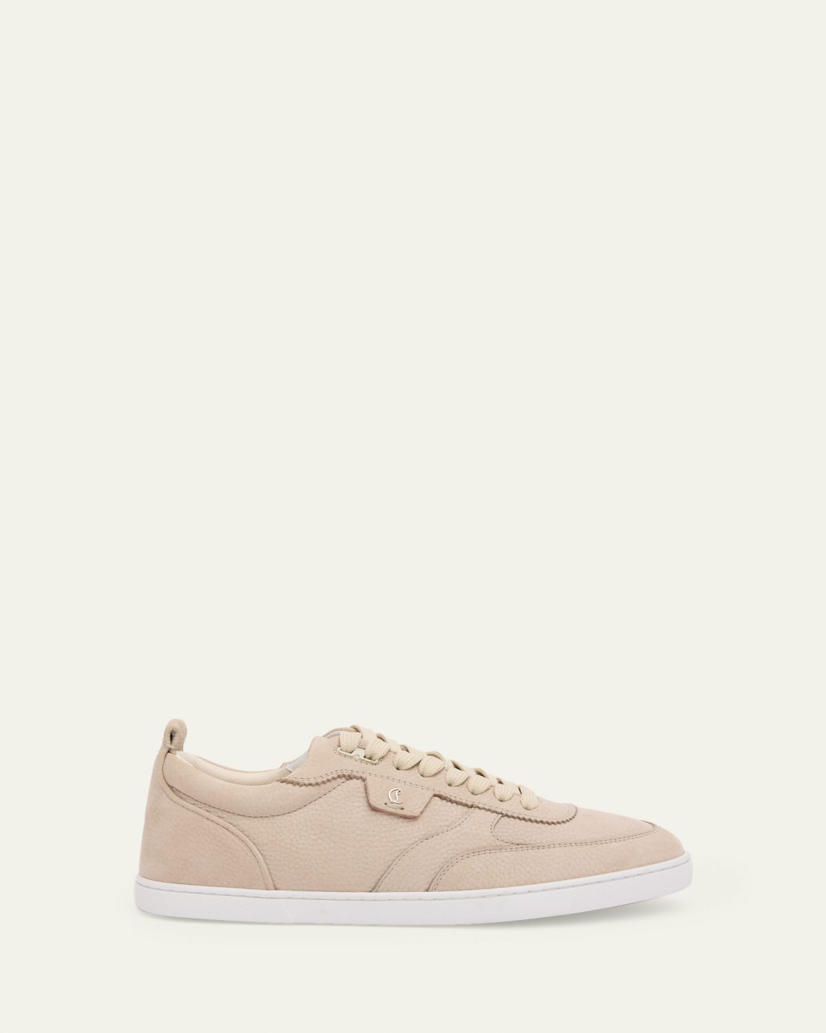 Christian Louboutin Men's Tutti Rui Leather Low-Top Sneakers