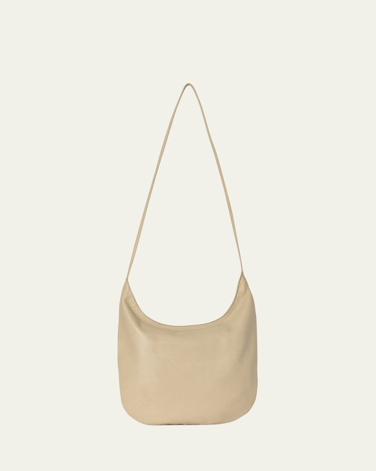 THE ROW Izzy North-South Crossbody Bag in Silky Leather