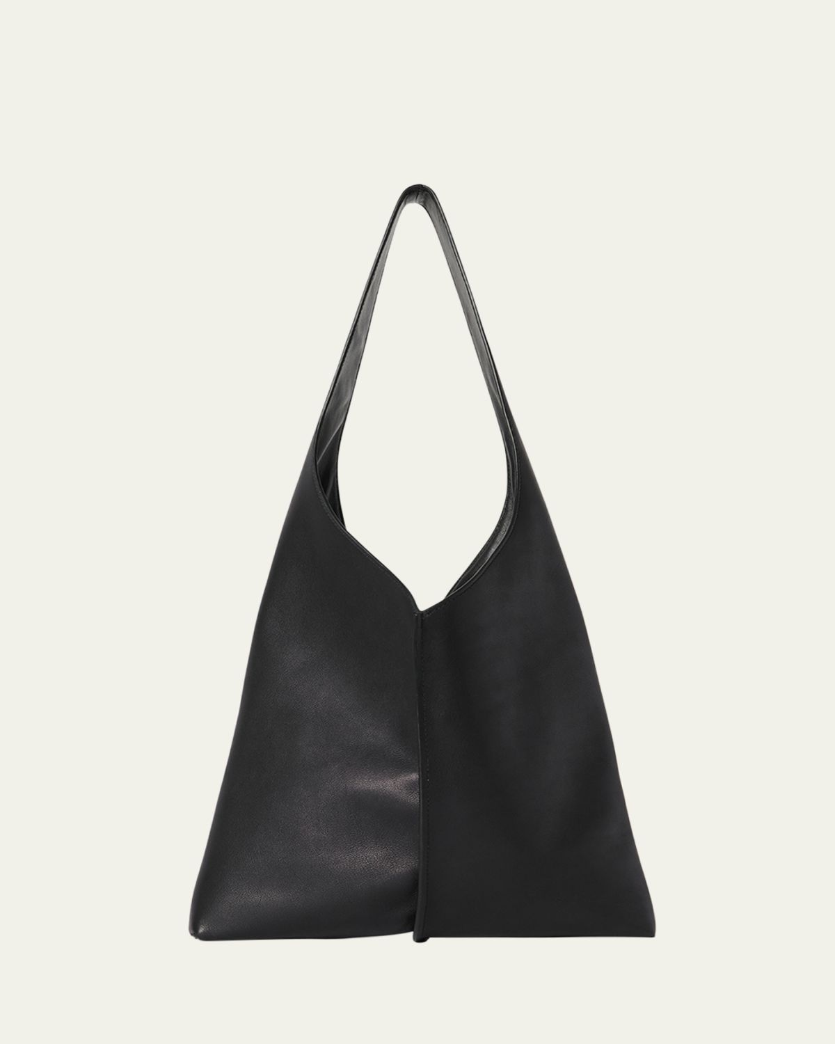 THE ROW Bindle Small Shoulder Bag in Saddle Leather