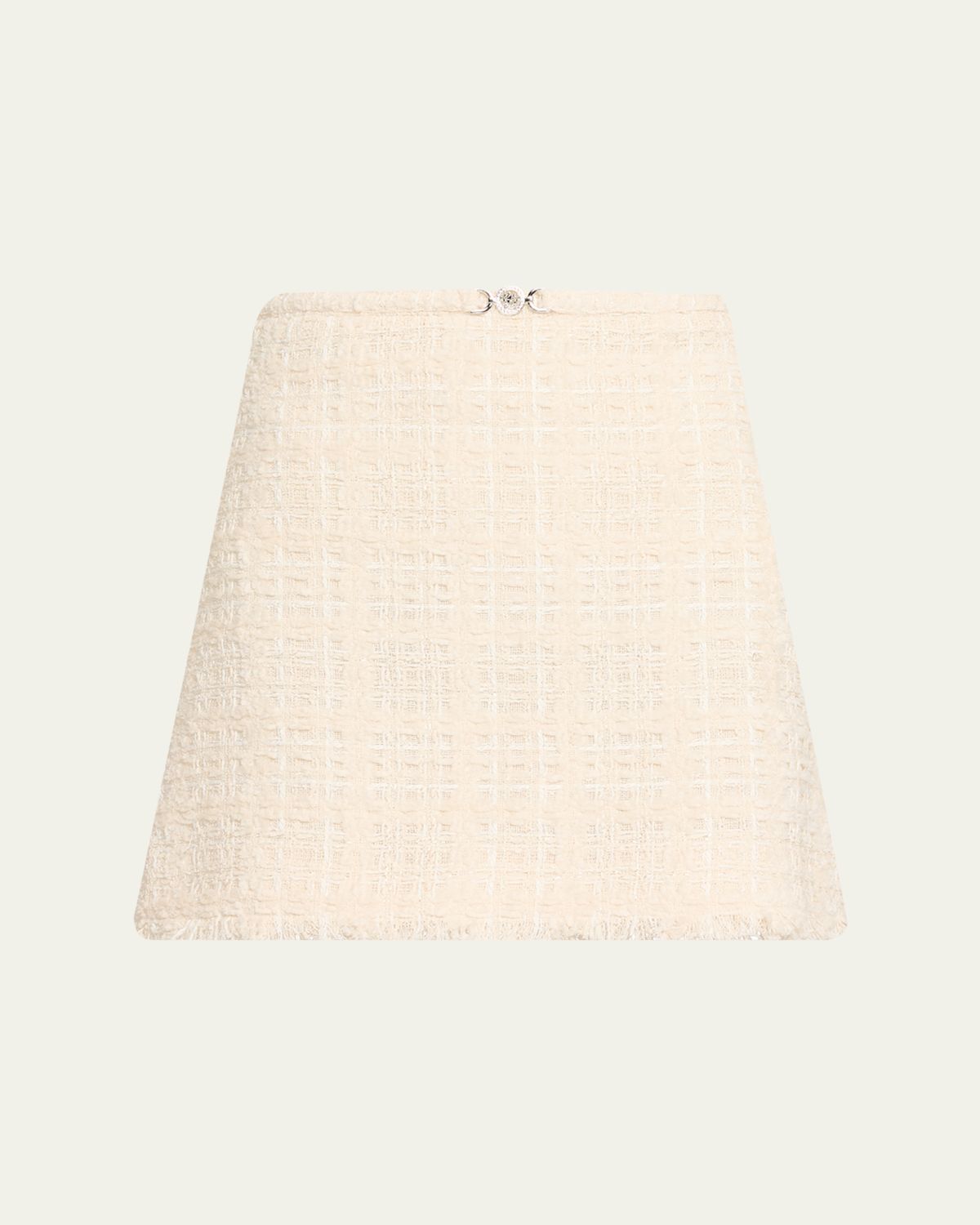 Versace Tweed Medusa '95 Mini Skirt