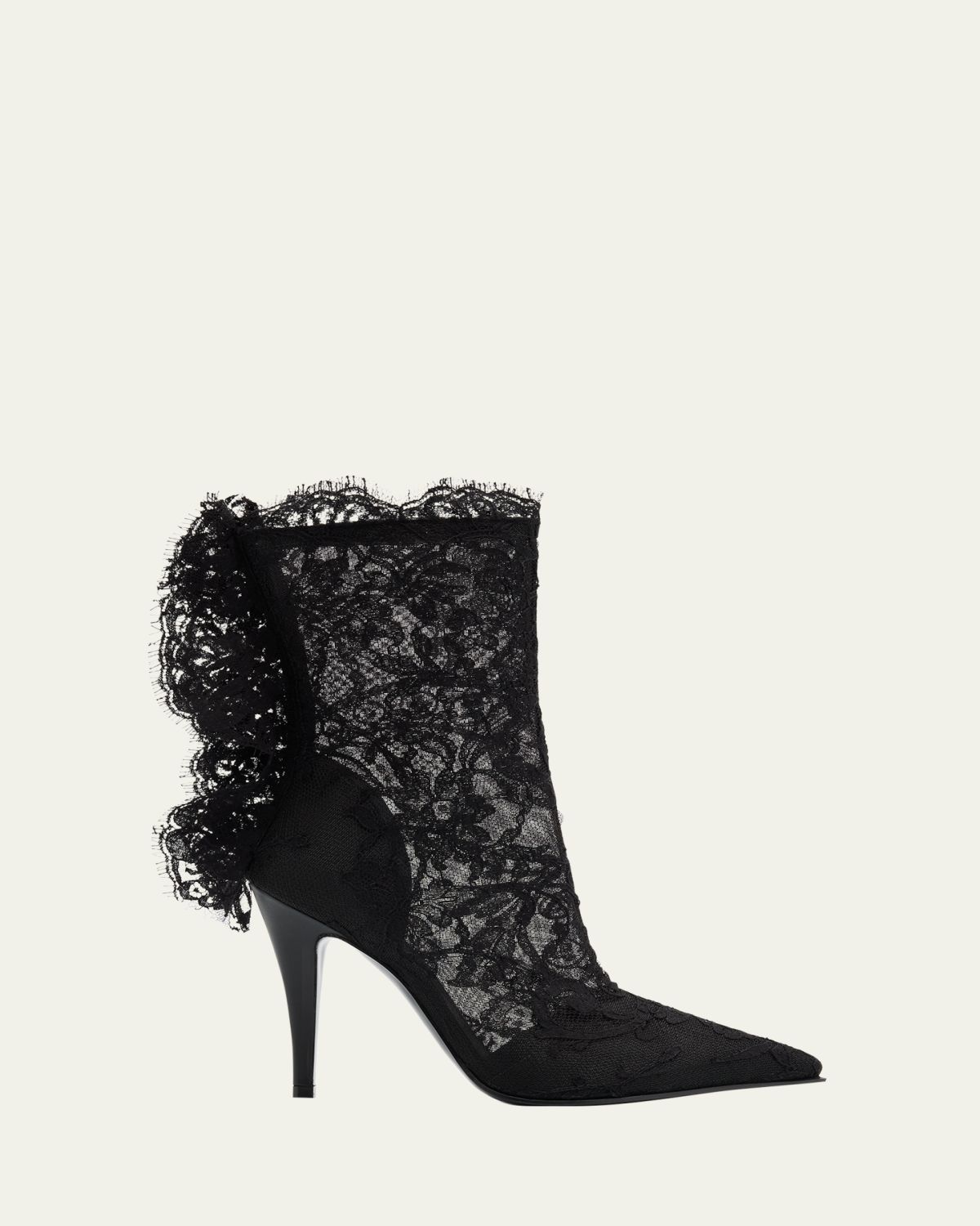 McQueen Heron Lace Ankle Boots