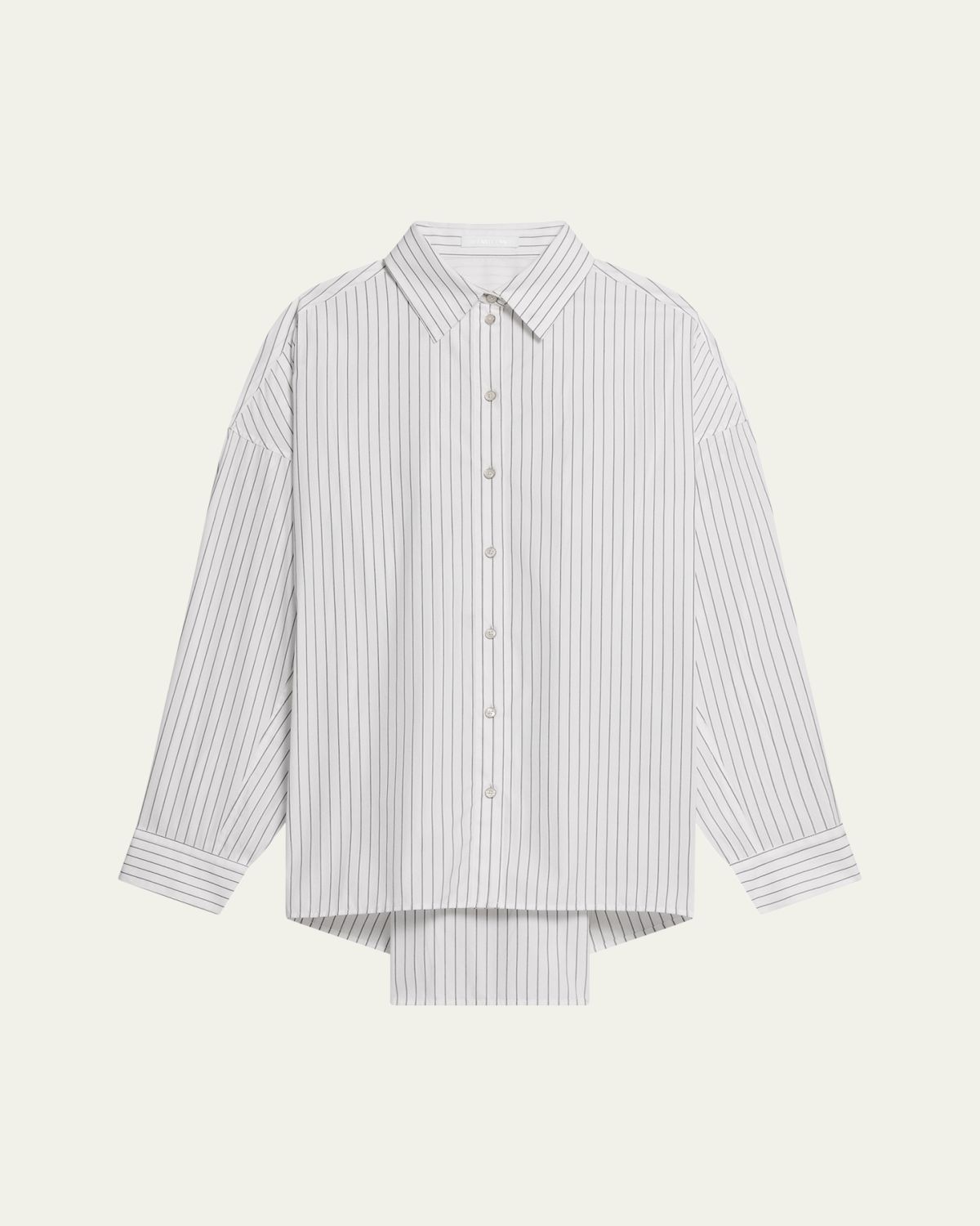 Helmut Lang Long-Sleeve Cinch Placket Shirt