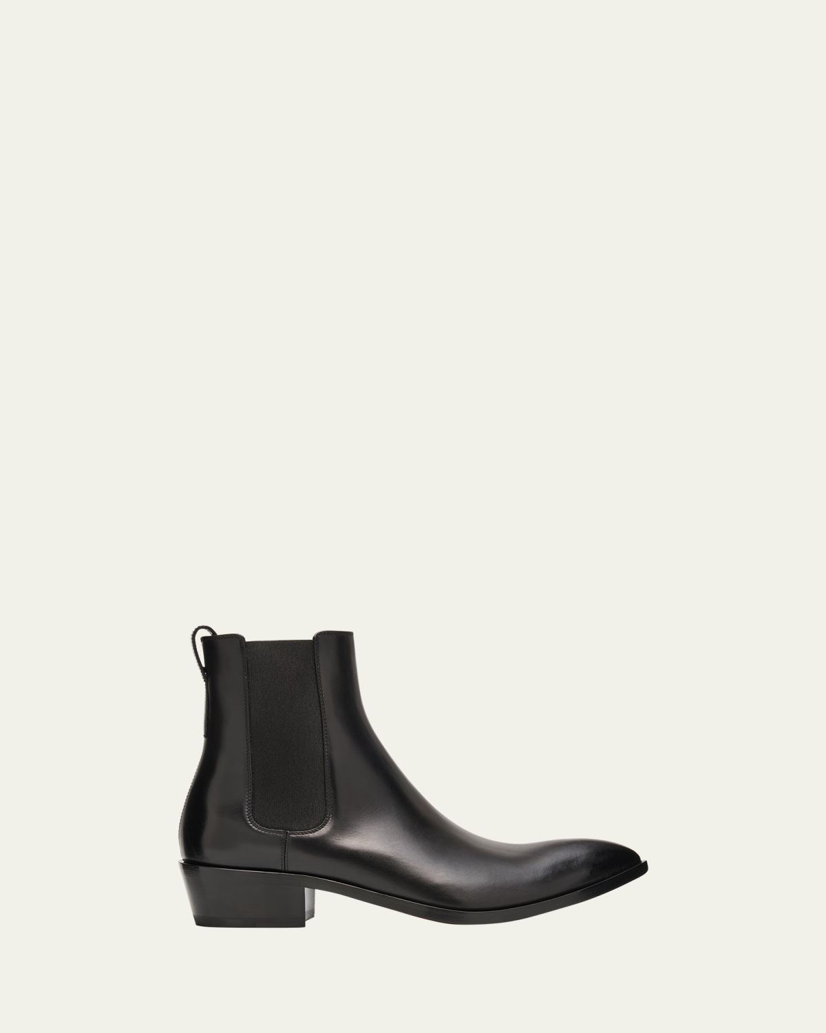 TOM FORD Men 's Burnished Leather Chelsea Boots