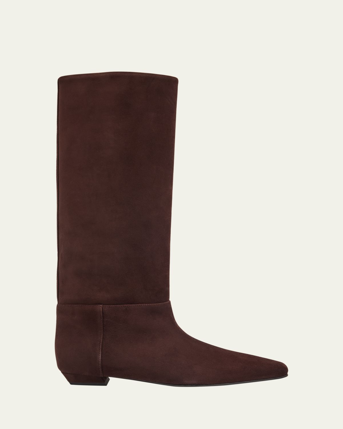 Proenza Schouler Trap Flat Leather Knee-High Boots