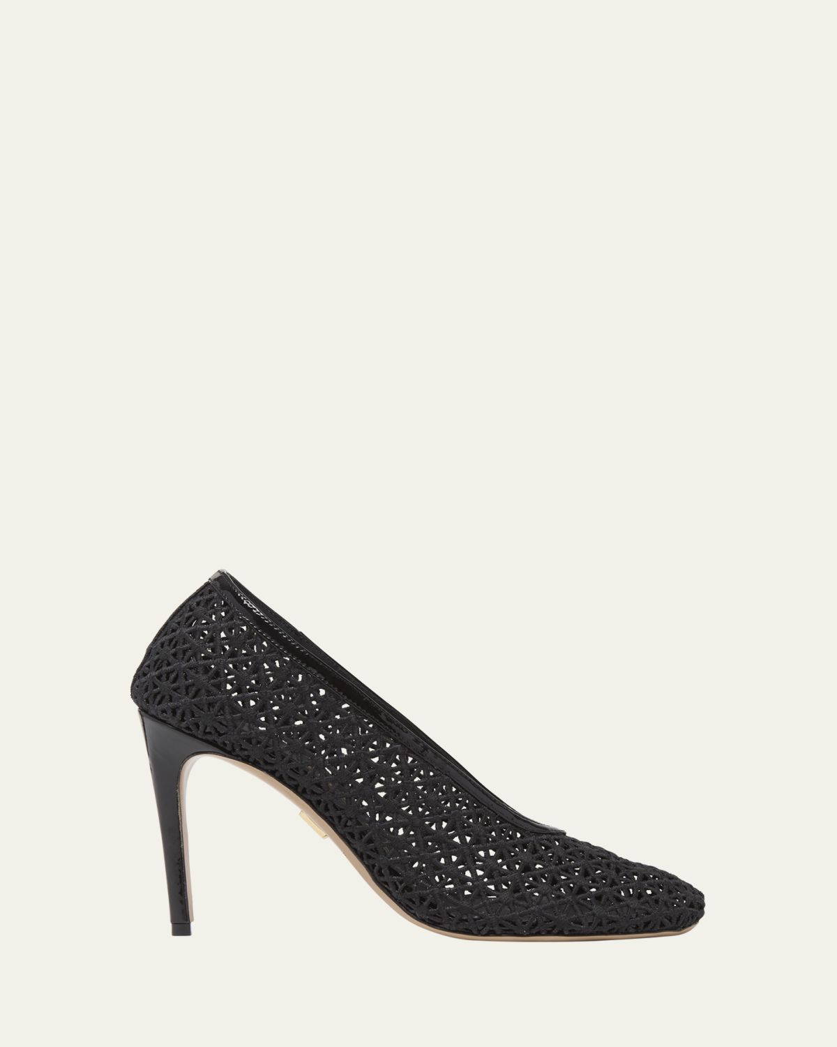 Ferragamo 95mm Sol Macrame Pumps