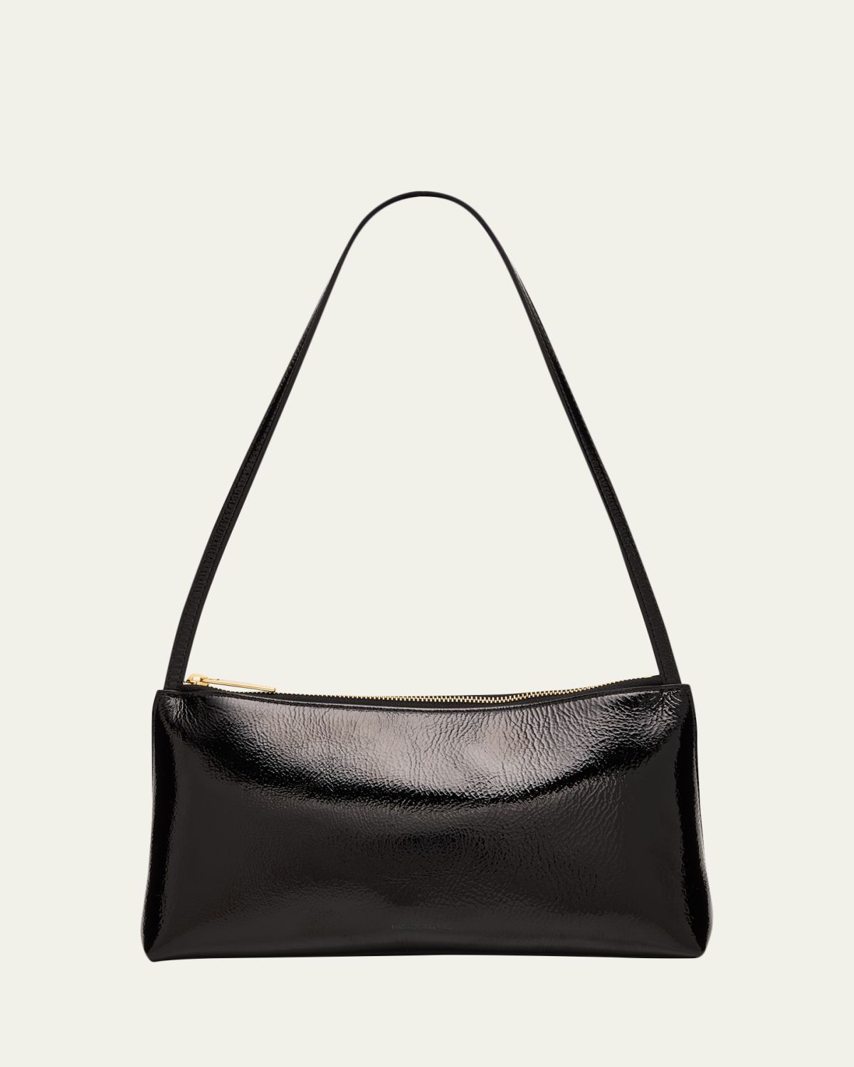Mansur Gavriel Gaia Naplak Leather Shoulder Bag