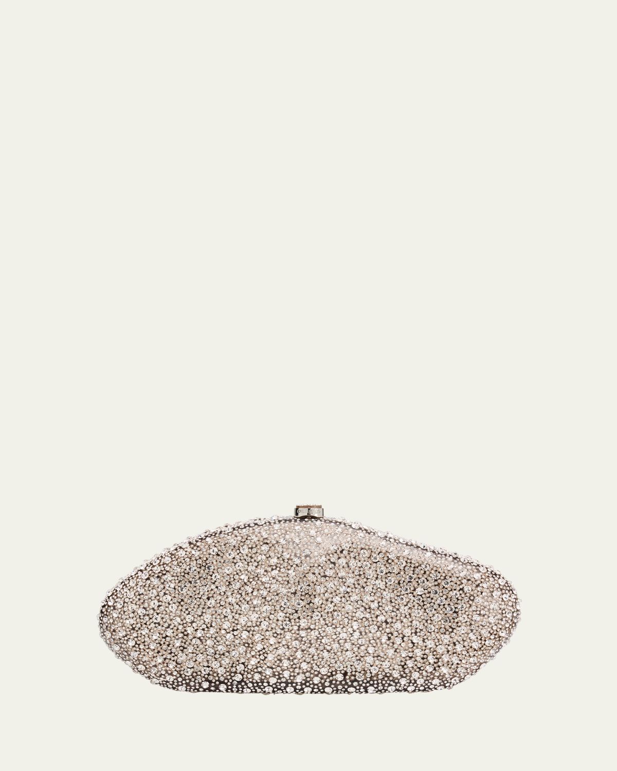 Cult Gaia The Caldera Rhinestone Acrylic Clutch Bag