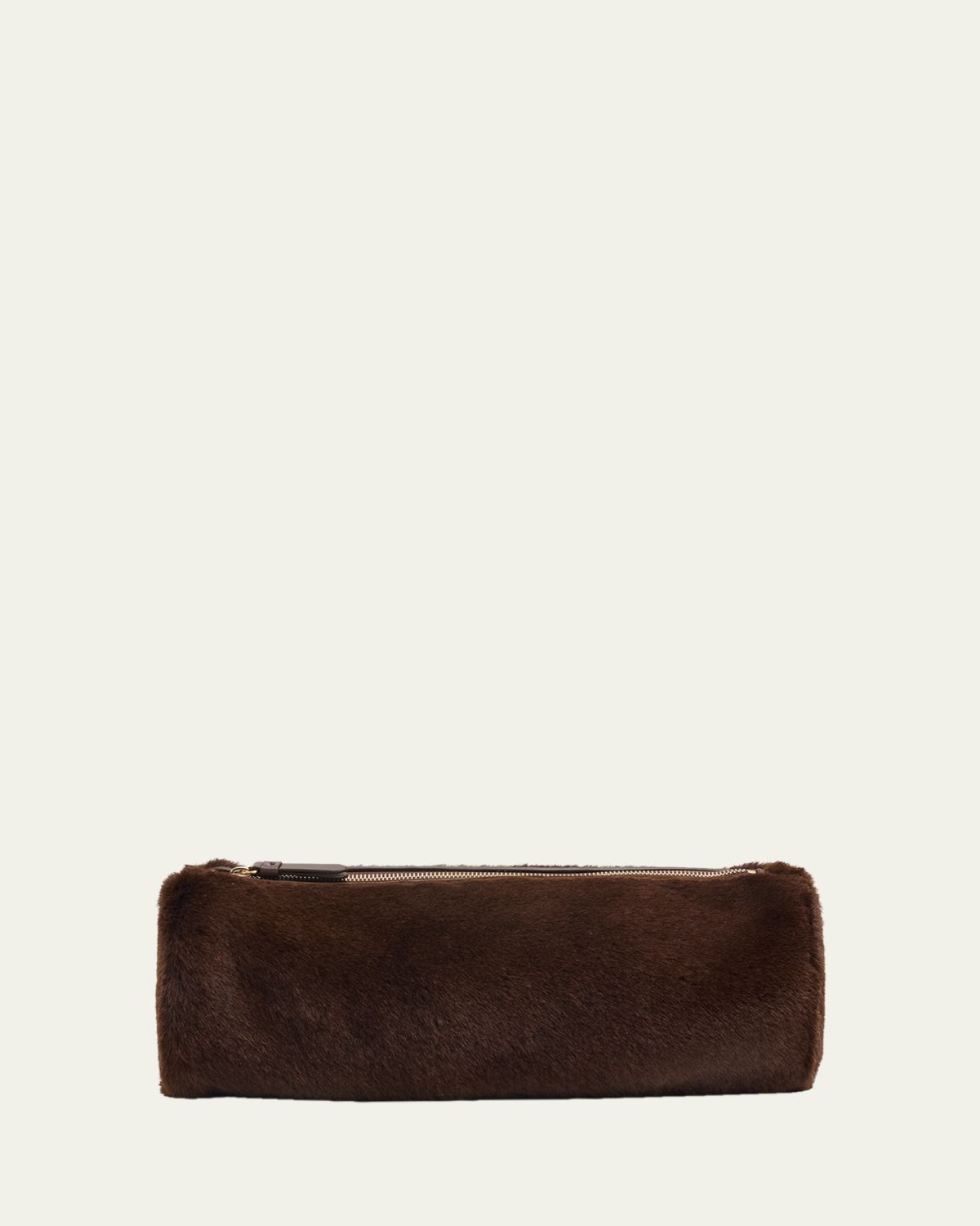 Proenza Schouler Silo Large Shearling Clutch Bag