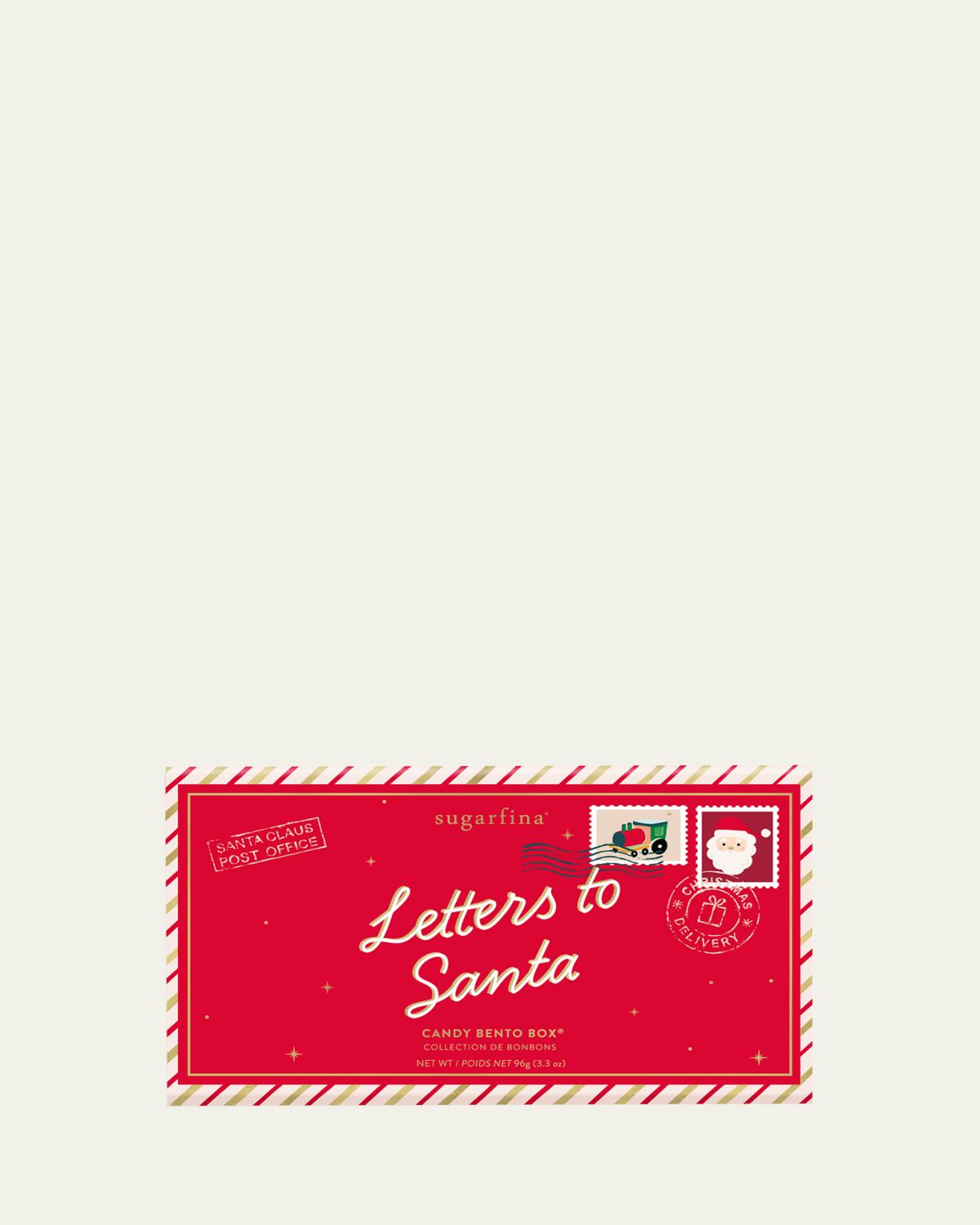 Sugarfina Letters to Santa 2-Piece Candy Bento Box
