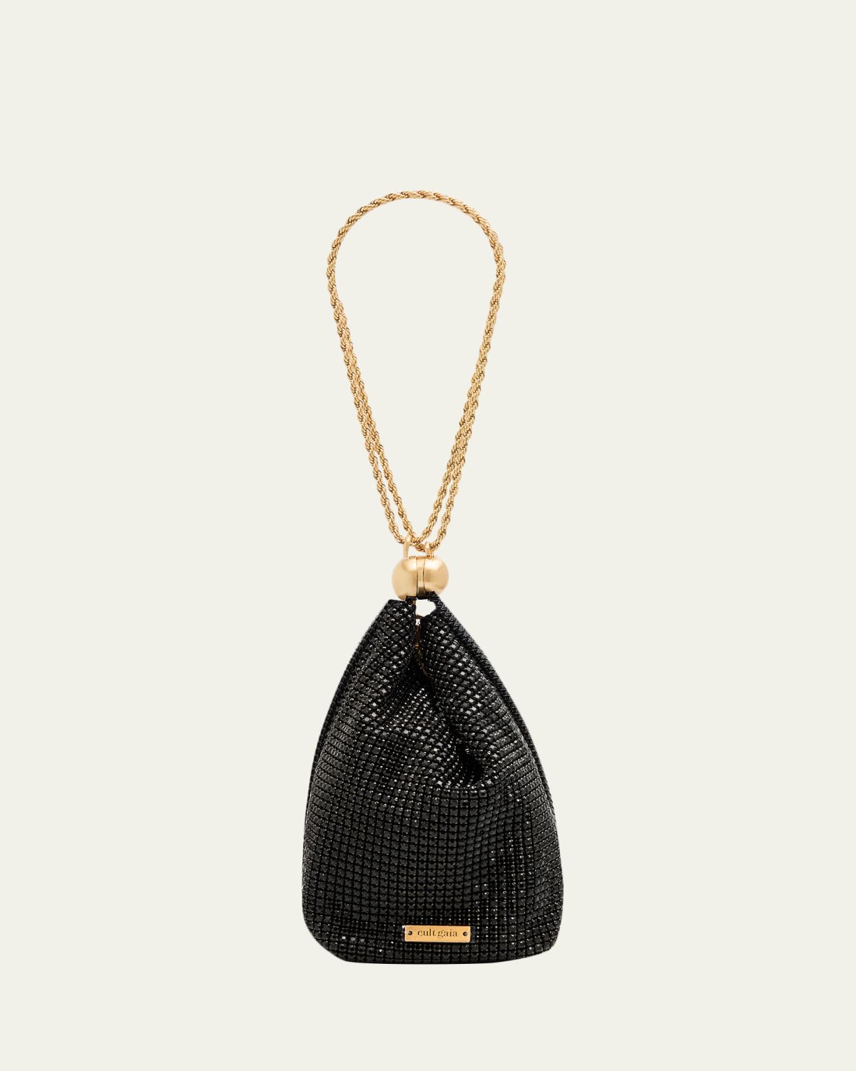 Cult Gaia Rue Rhinestone Wristlet Bag