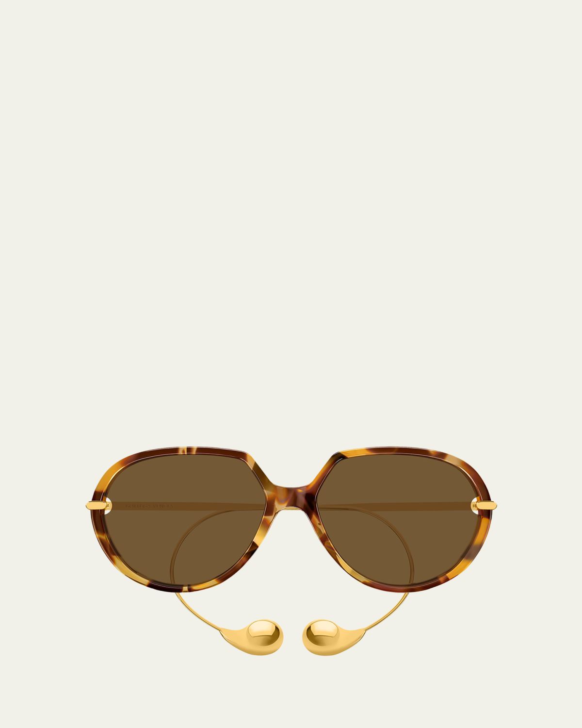 Bottega Veneta Drop Acetate Squared Sunglasses