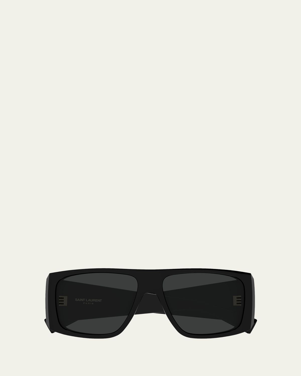 Saint Laurent 57mm Acetate Semi-Shield Sunglasses