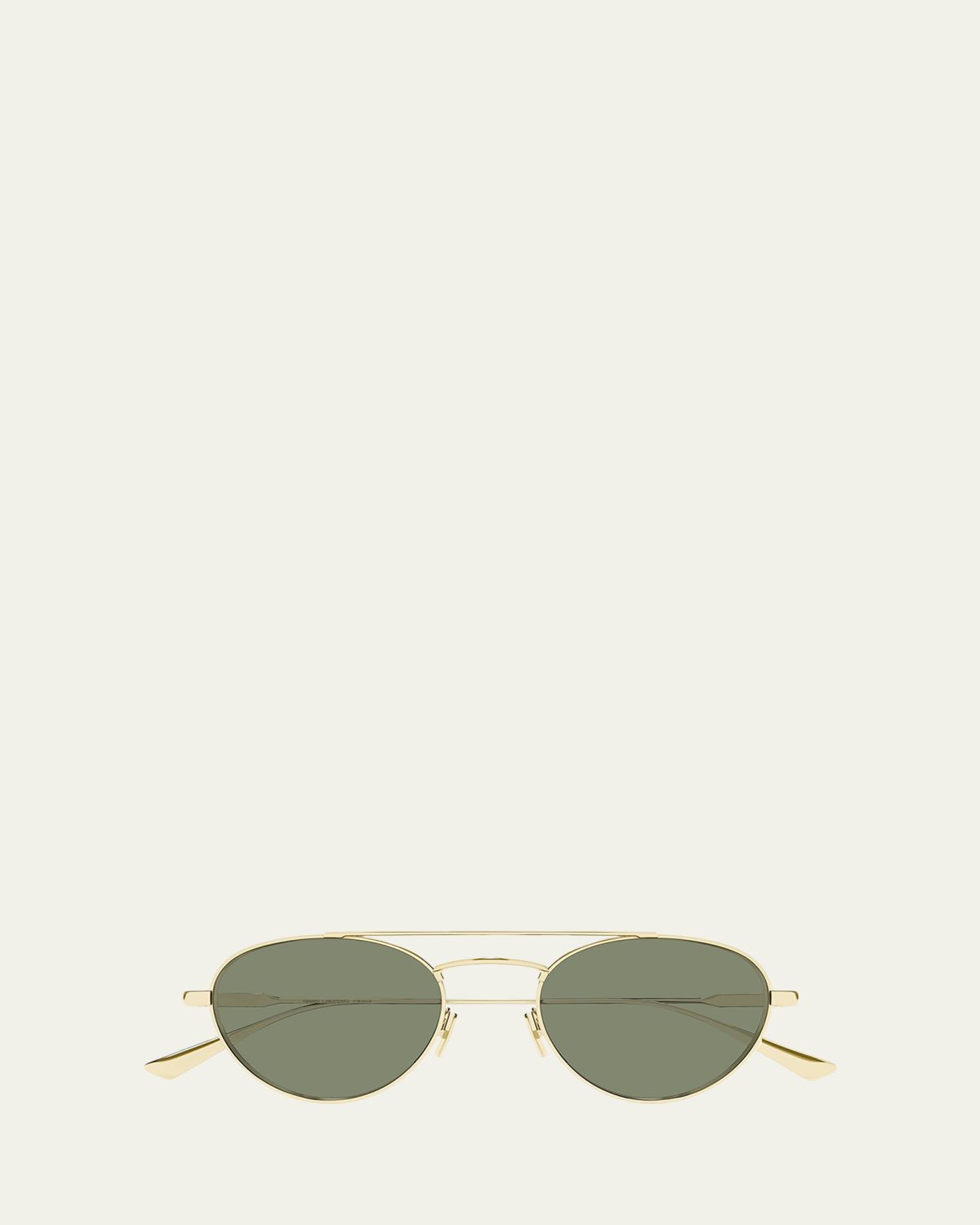 Saint Laurent 51mm Metal Aviator Sunglasses