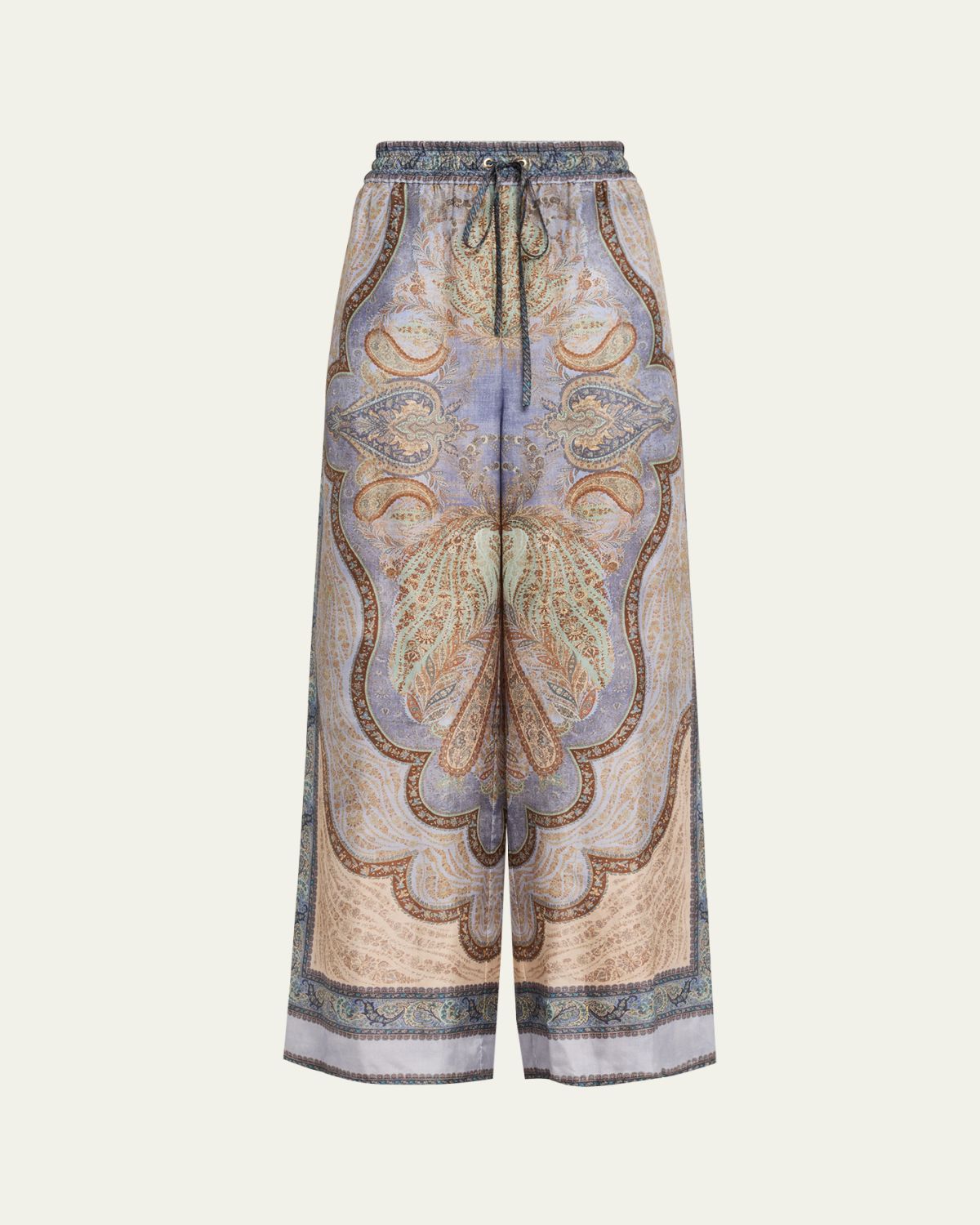 Zimmermann Wanderlust Relaxed Silk Pants